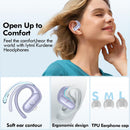 Wireless Ear-hook Earphones,  True Stereo Over the Ear Headphones Bluetooth Earbuds  - ACXW143 2492-5