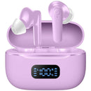 Purple TWS Earphones,  Headphone Earbuds Wireless  - ACXW186 2535-1