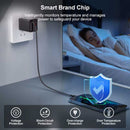 65W PD Home Charger,  USB-C 2ft Retractable Cable Fast Type-C  - ACK22 2240-6