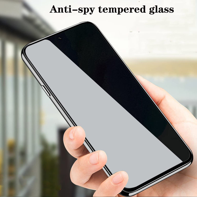  2 Pack Privacy Screen Protector ,  9H Hardness Anti-Spy Tempered Glass  - AC2V77 2116-5