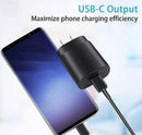 4 Pack 25W Fast Home Charger,  Quick 2 Pack 6ft and 2 pack 4ft USB-C Cable PD Type-C  - ACXW229 2584-3