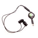 USB-C Retractable Earphones,  Earbuds Hands-free Headphones  - ACC63 2329-1