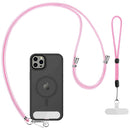 Pink 2 Pack Phone Lanyard,  1 Pcs Wrist Straps 1 Pcs Neck Straps Adjustable Holder  - ACXW275 2636-1