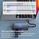 2 Port HDMI TV Adapter,  Audio Video TYPE-C PD Charger 7-in-1 USB-C Hub  - ACZ88 2212-6