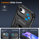 Hybrid Case Cover,  Kickstand Lens Protects Metal Ring  - ACXW107 2449-2