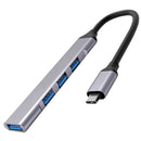 USB-C Adapter,  USB Splitter 4-in-1 Hub USB-A  - ACZ85 2198-1