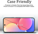 2 Pack Screen Protector,  Full Cover HD Clear Tempered Glass  - AC2SP91 2452-4