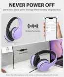 Wireless Headphones,  w Mic Headset Foldable  - ACXW135 2484-5