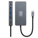 2 Port HDMI TV Adapter,  Audio Video TYPE-C PD Charger 7-in-1 USB-C Hub  - ACZ88 2212-4