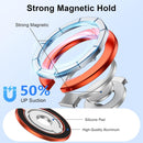 Metal Magnetic Ring Phone Holder ,  Folding Kickstand Orange  - ACXW219 2569-5