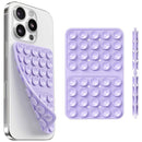 Purple Suction Holder,  For Glass Desktop Tile Double Sided Non-Slip  - ACXW264 2625-1