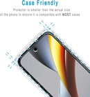 2 Pack Screen Protector,  Full Cover HD Clear Tempered Glass  - AC2SP74 2312-5