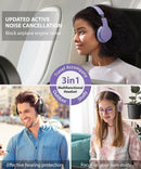 Wireless Headphones,  w Mic Headset Foldable  - ACXW135 2484-7