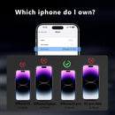 2 Pack Privacy Screen Protector,  Anti-Spy Curved Tempered Glass  - AC2V40 2062-8