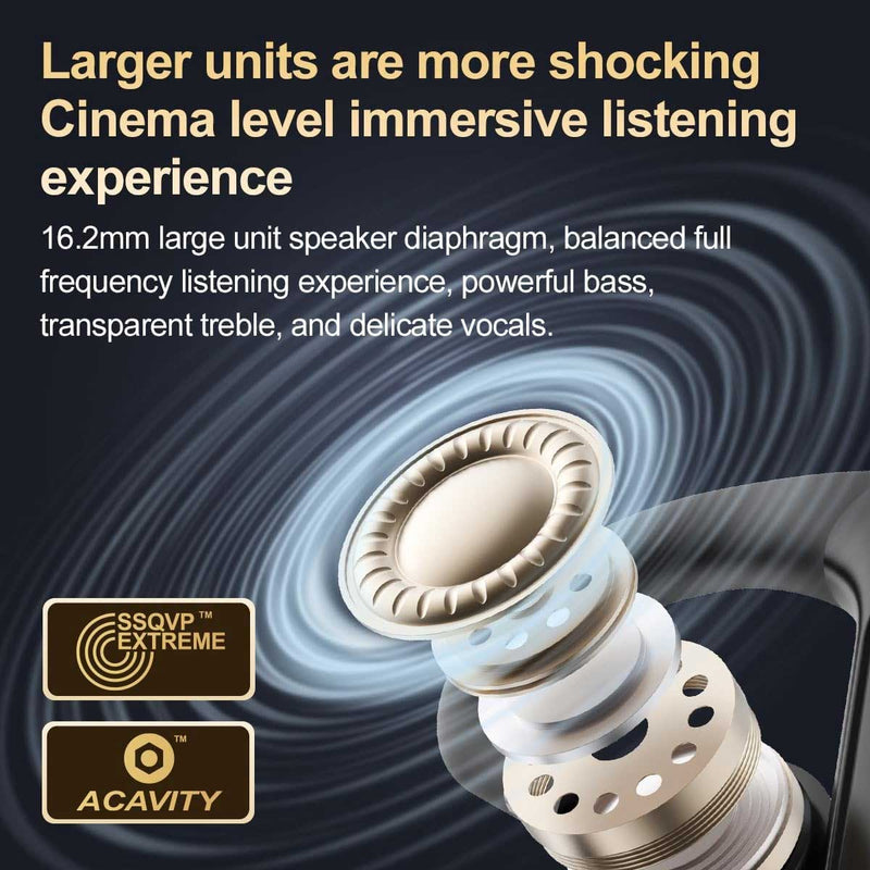 Wireless Earphone,  Open-Ear Headphone Boom Mic Ear-hook  - ACF01 2250-5