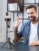 Selfie Stick ,  Remote Shutter Built-in Tripod Wireless  - ACXW14 2350-8