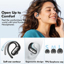 Wireless Ear-hook Earphones ,  True Stereo Over the Ear Headphones Bluetooth Earbuds  - ACXW142 2491-5