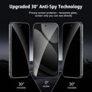2 Pack Privacy Screen Protector,  Anti-Peep Anti-Spy Tempered Glass  - AC2SP94 2455-2
