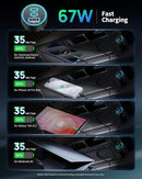  Quick Car Charger ,  Type-C PD 3-Port USB Cable 67W  - ACXW279 2640-3