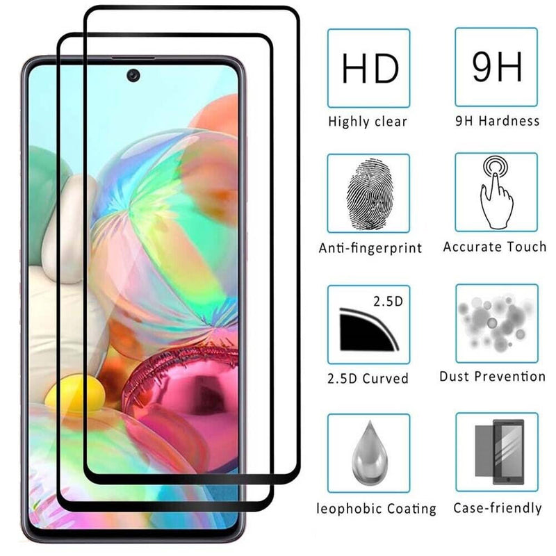 2 Pack Screen Protector,  HD Clear Full Cover Tempered Glass  - AC2XF09 2047-2