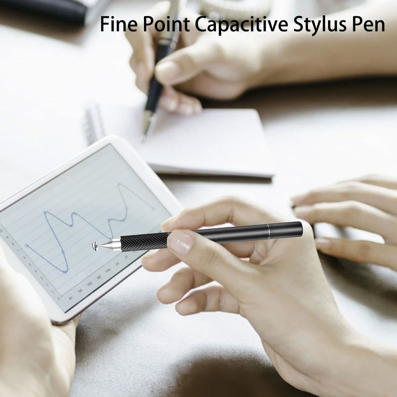 Stylus,  Aluminum Fiber Tip Touch Screen Pen  - ACP12 2195-3