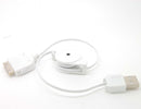 Retractable USB Cable,  Data Cord Charge and Sync  Charger Power Wire  - ACC58 2243-5