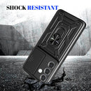  Hybrid Case Cover ,  Kickstand  Lens Protects   Metal Ring   - ACXW46 2382-5