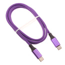 Purple 3ft PD Cable,  Power Fast Charger Cord Type-C to USB-C  - ACM32 2165-7