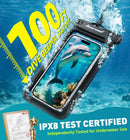 Waterproof Case ,  For Pool Sea  Underwater Bag 2 Pcs  - ACXW276 2637-2