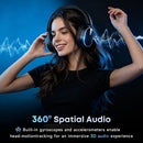 Wireless Headphones,  w Mic Headset Foldable  - ACXW139 2488-5