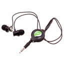 Retractable Earphones,  Earbuds Hands-free  Headphones  - ACD51 2328-1