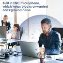 Wireless Earphone,  Headphone Boom Mic Hands-free Ear-hook  - ACXW227 2582-3