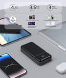  10000mAh Power Bank ,   Portable Charger  Backup Battery  22.5W PD Fast Charge  - ACG38 2037-4