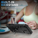 Hybrid Case Cover,  Kickstand Lens Protects Metal Ring  - ACXW109 2457-5