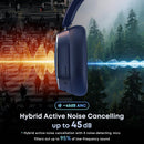 Wireless Headphones,  w Mic Headset Foldable  - ACXW140 2489-2