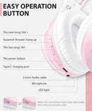 Wireless Headphones,  w Mic Headset Foldable  - ACXW134 2483-3