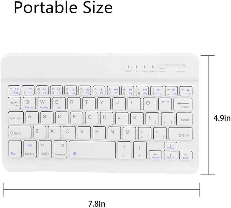  Wireless Keyboard ,  Portable  Rechargeable   Ultra Slim   - ACS79 2053-7