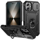 Hybrid Case Cover,  Kickstand Lens Protects Metal Ring  - ACXW104 2446-1
