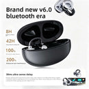 Wireless Ear-Clip TWS Earphones,  True Stereo Bone Conduction Headphones Bluetooth Earbuds  - ACY92 2335-7