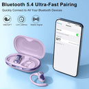 Wireless Ear-hook Open Earphones ,  True Stereo Over the Ear Headphones Bluetooth Earbuds  - ACXW224 2579-3