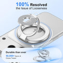Metal Magnetic Ring Phone Holder,  Desk Stand Folding Kickstand  - ACXW220 2570-4