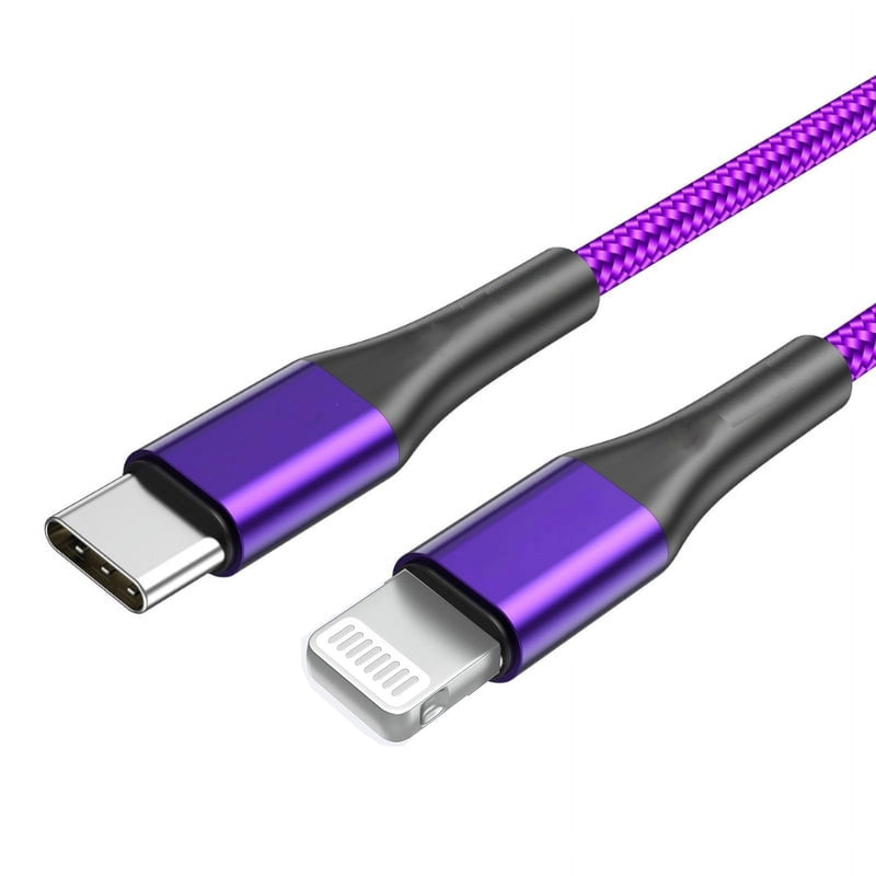  Purple 3ft PD Cable ,  Power Wire Fast Charger USB-C  - ACR52 2164-2