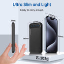 10000mAh Power Bank,  Portable Charger  Backup Battery Fast Charge  - ACXW13 2349-4