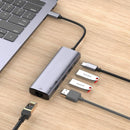 5-in-1 Adapter USB-C Hub ,   Charger Port   RJ45 Network Port   HDTV HDMI   - ACR78 2012-2
