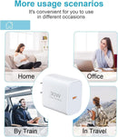 3 Pack 30 Fast Home Charger,  Quick 3 Pack 6ft USB-C Cable PD Type-C  - ACXW232 2588-5