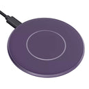 Purple 15W Wireless Charger , Slim Charging Pad Fast Charge - ACY88