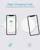15W Wireless Charger, Slim Charging Pad Fast - ACWH3