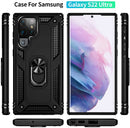 Hybrid Case Cover, Shockproof Kickstand Metal Ring - ACZ02