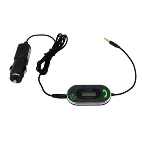 FM Transmitter, Hands-free AutoScan Car Stereo - ACF77