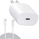 25W Fast Home Charger, Quick 10ft USB-C Cable PD Type-C - ACA78